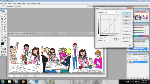validation webcomic comic strip color artwork on photoshop