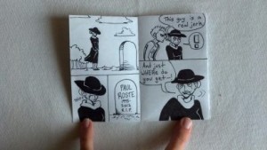 ghost mini comic