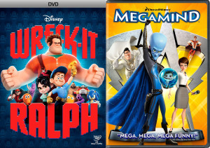 wreck it ralph and megamind covers