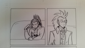 charlie and clow web comic in progress