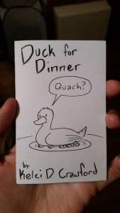duck for dinner mini comic