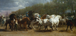 the horse fair painting by rosa bonheur