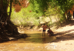 canyon du chelley river waders