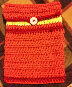 crochet tablet case
