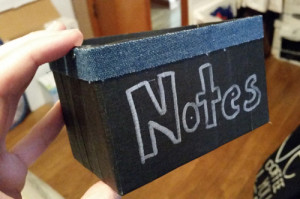 note box