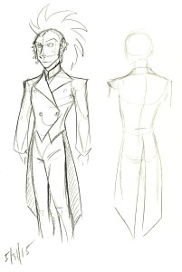 clow costume design for comic