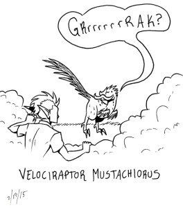 velociraptor mustachiorus