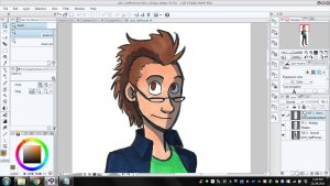 screen cap slip studio paint manga studio