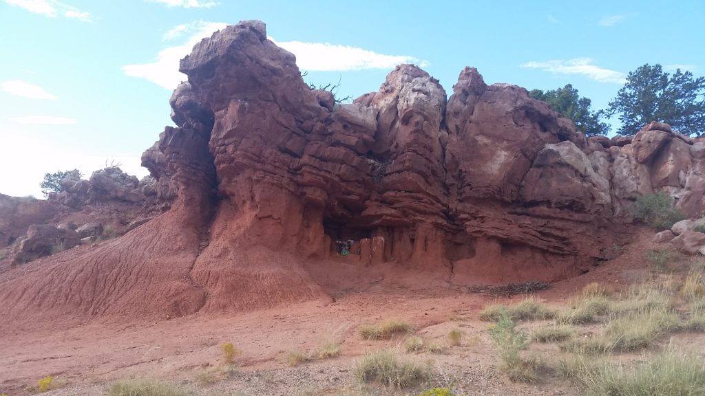 rock formation at New Mexico