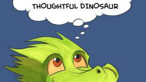 thoughtful dinosaur kickstarter promo