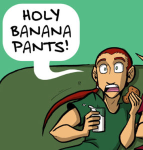 holy banana pants johnson and sir ackles