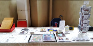 ywca mini comic con artist alley table