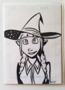 artist trading sketch card