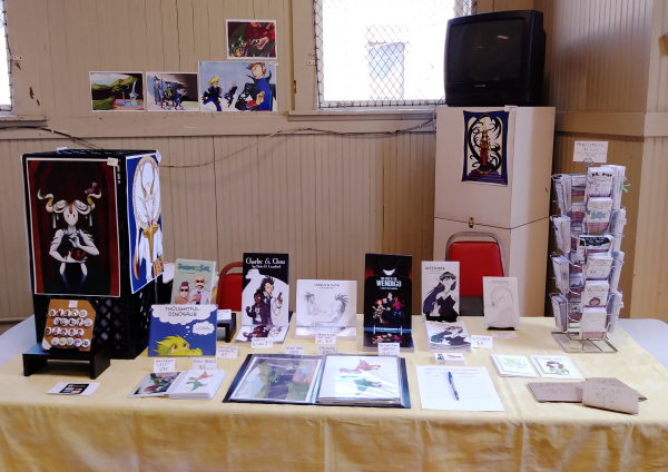 ywca minicon artist alley table 2018