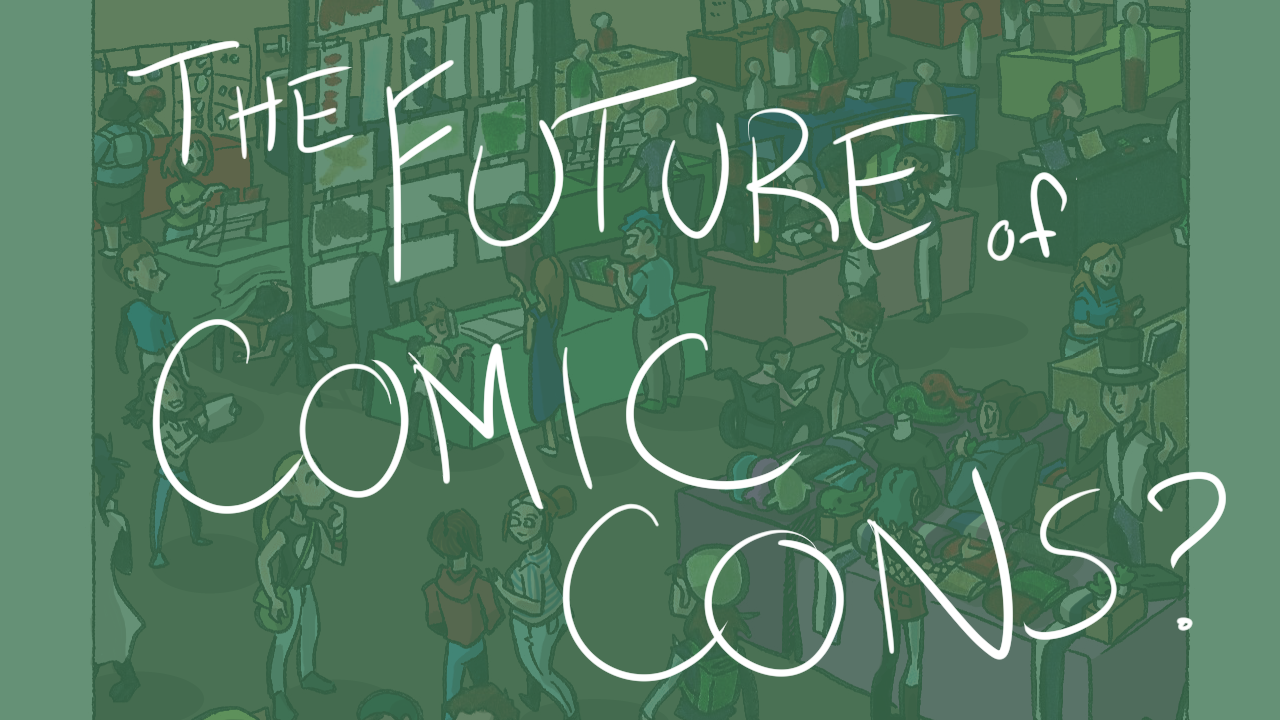the future of comicons youtube thumbnail