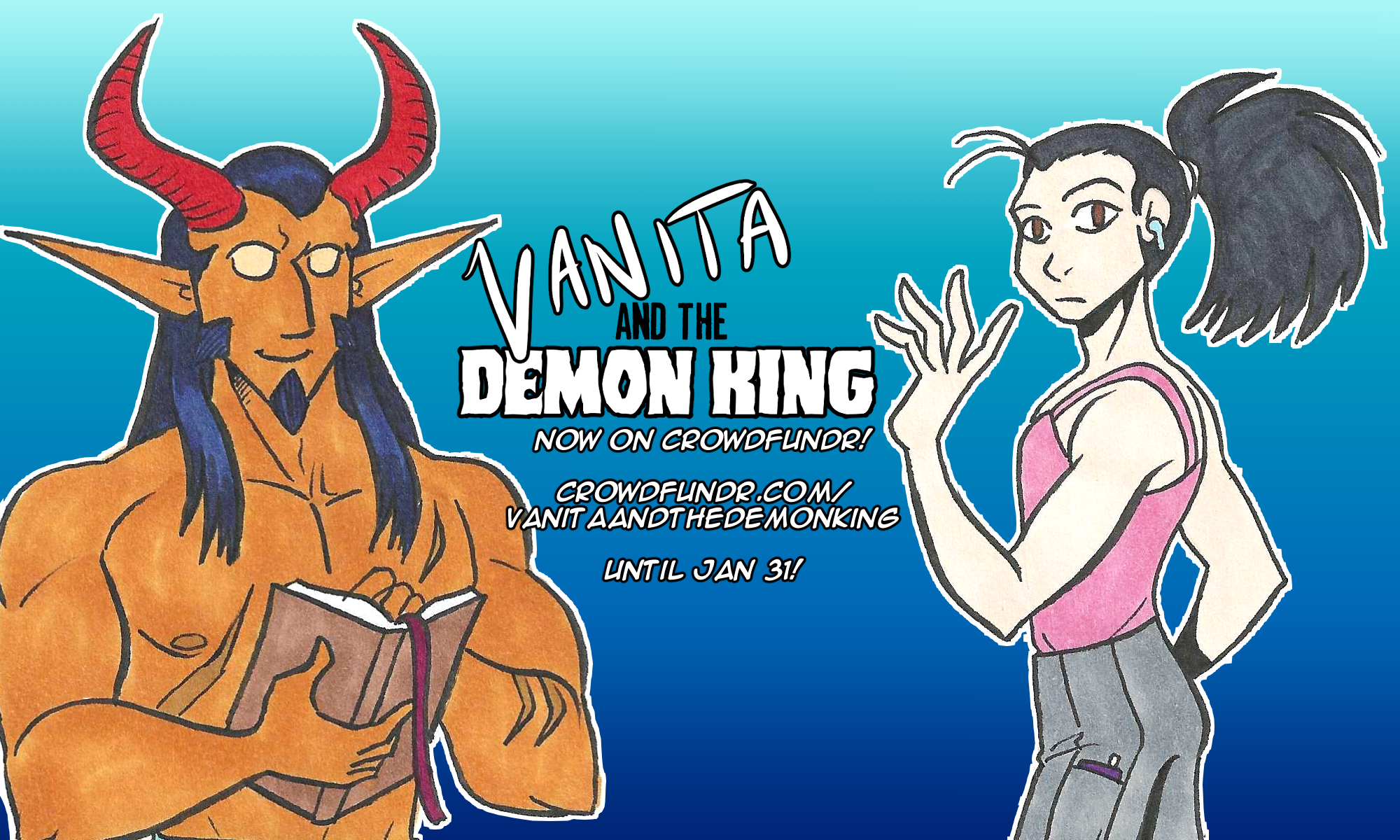 vanita and the demon king is now on crowdfundr! crowdfundr.com/vanitaandthedemonking