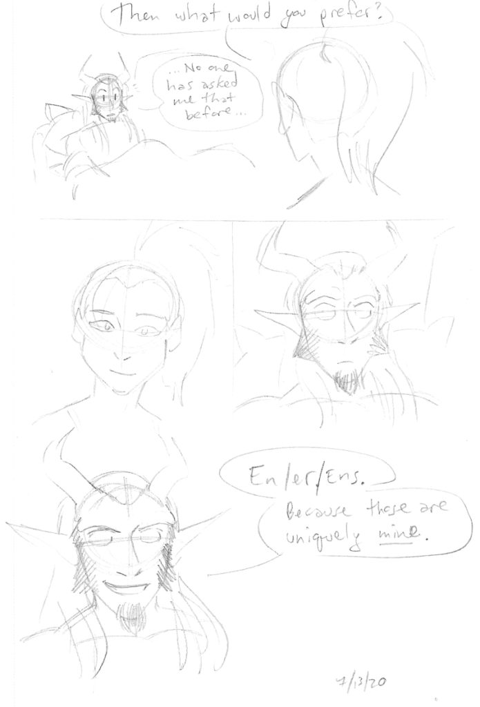concept for vanita and the demon king page 2