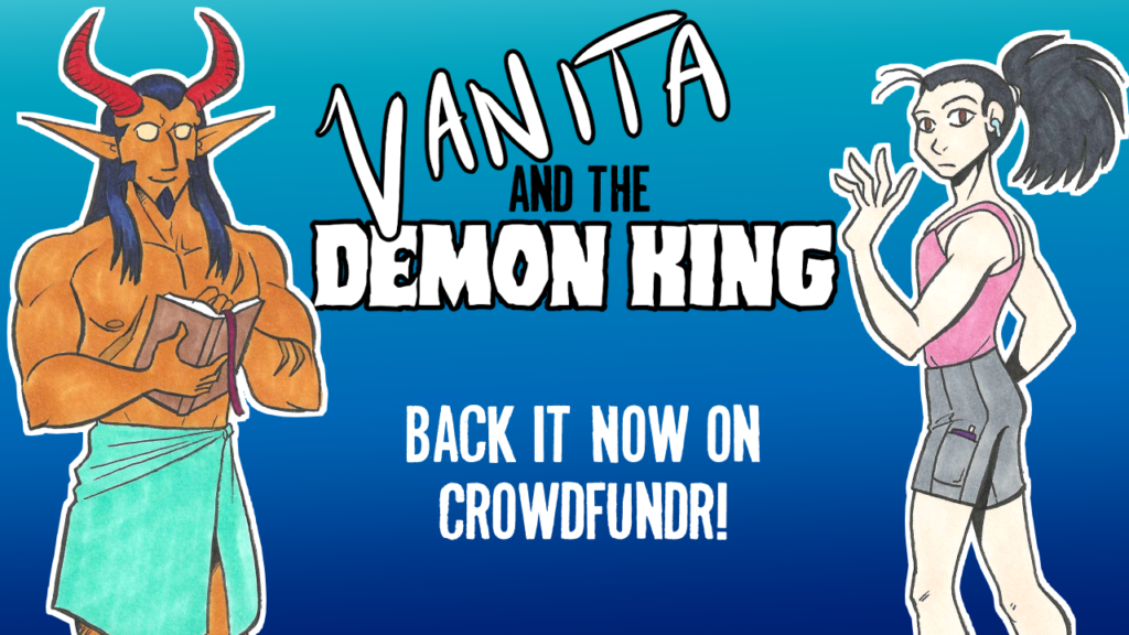 vanita and the demon king - back it now on Crowdfundr!