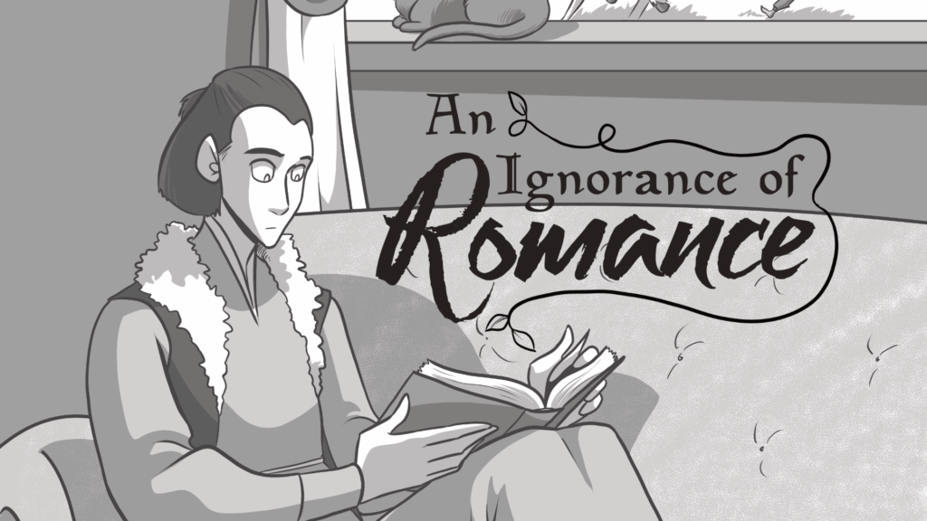 header for An Ignorance of Romance, the webcomic